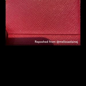 💯AUTH Prada peony pink WOC